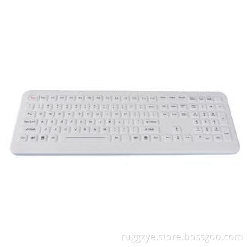 IP68 medical keyboard / hospital keyboards with integrated